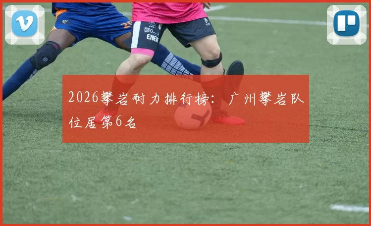 2026攀岩耐力排行榜：广州攀岩队位居第6名